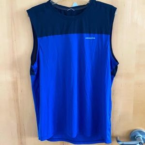 Patagonia shirt:running/exercise & recycled fabric